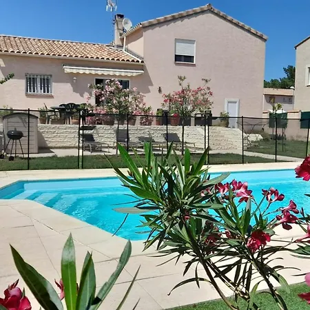 Villa Avec A Pied Et Grande Piscine Sainte-Marie-la-Mer