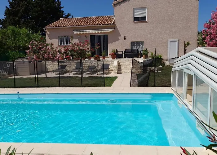 Avec A Pied Et Grande Piscine Вилла Сент-Мари-ла-Мер